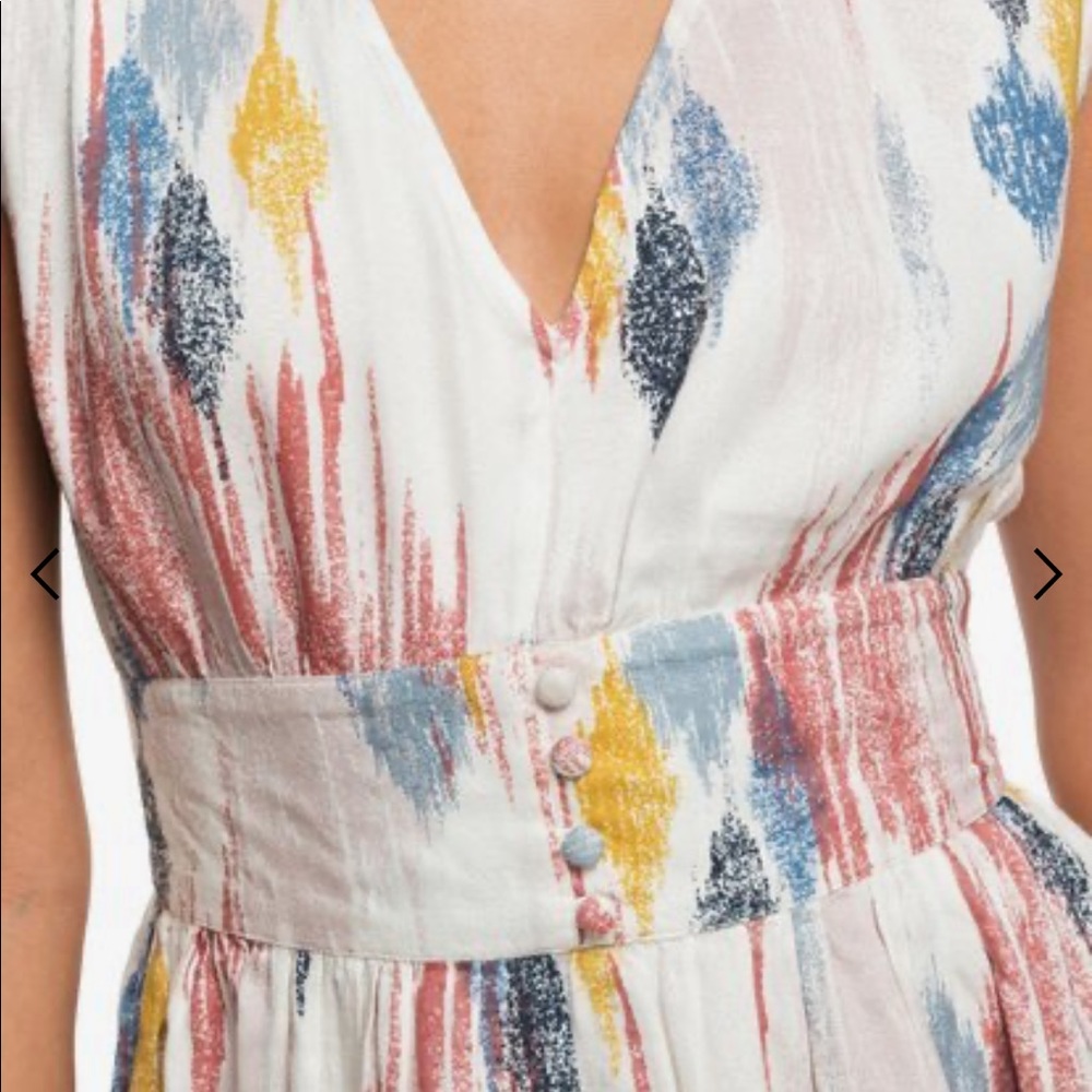 ✅Roxy Reto Poetic Sleeveless Midi Dress✅ - Picture 3 of 6